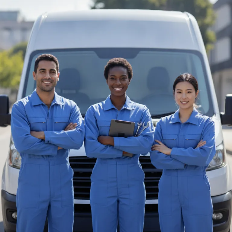 Autowerkstatt Team in Stralsund